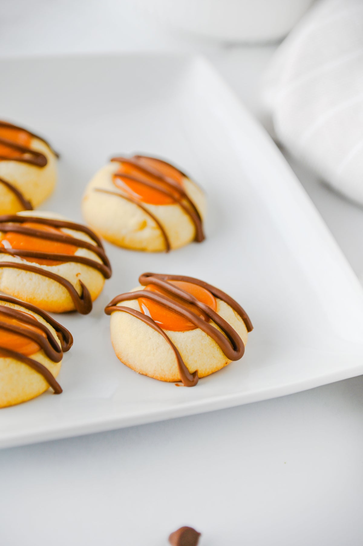 Twix Thumbprint Cookies Set #2
