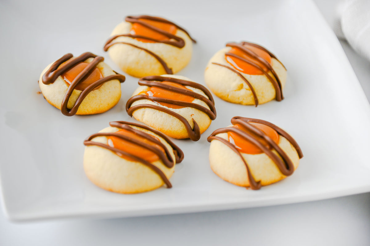 Twix Thumbprint Cookies Set #2
