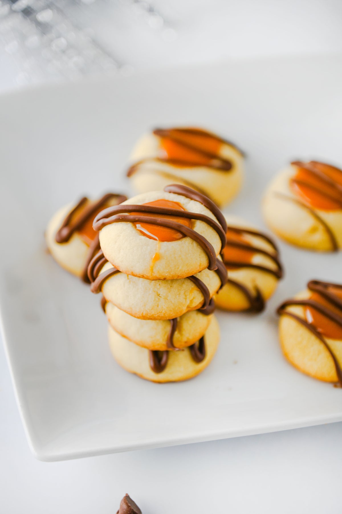 Twix Thumbprint Cookies Set #2