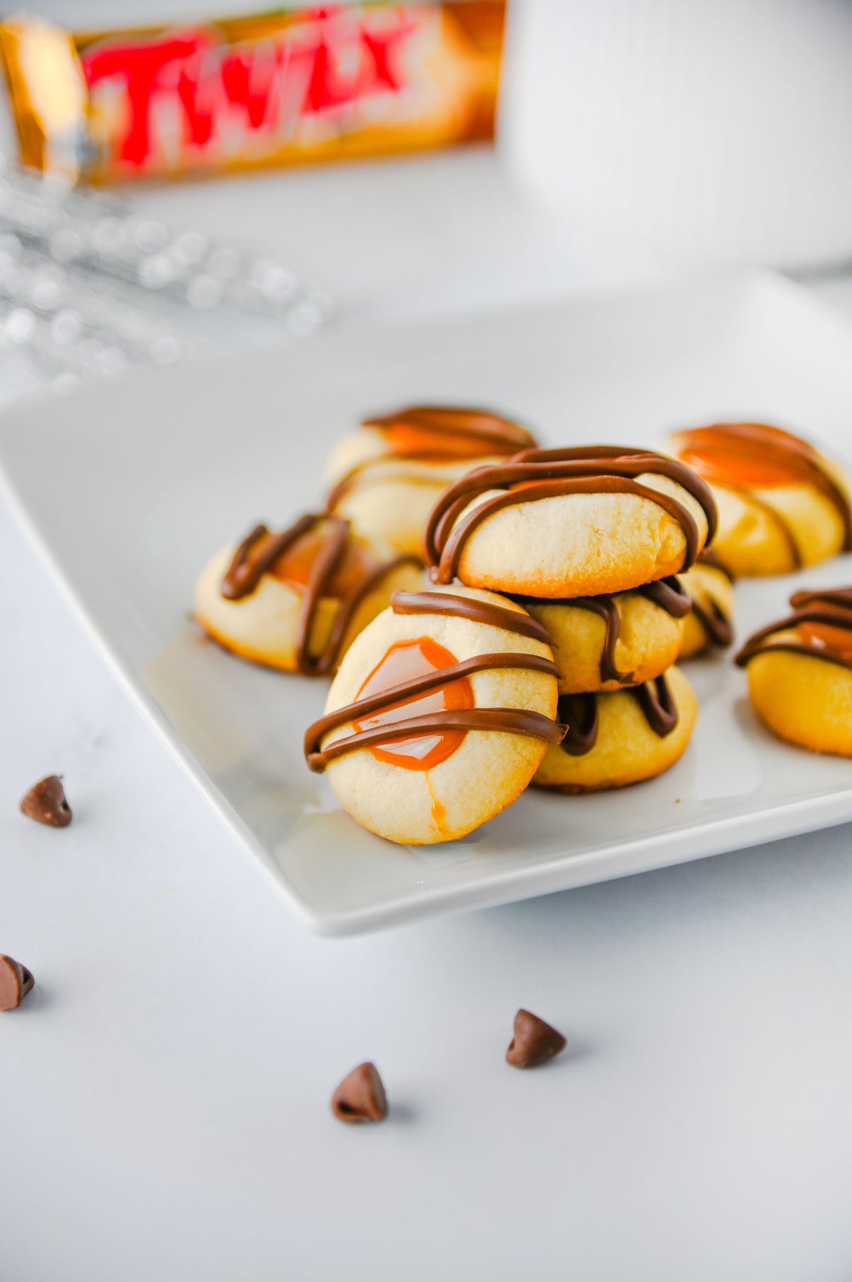 Twix Thumbprint Cookies Set #2
