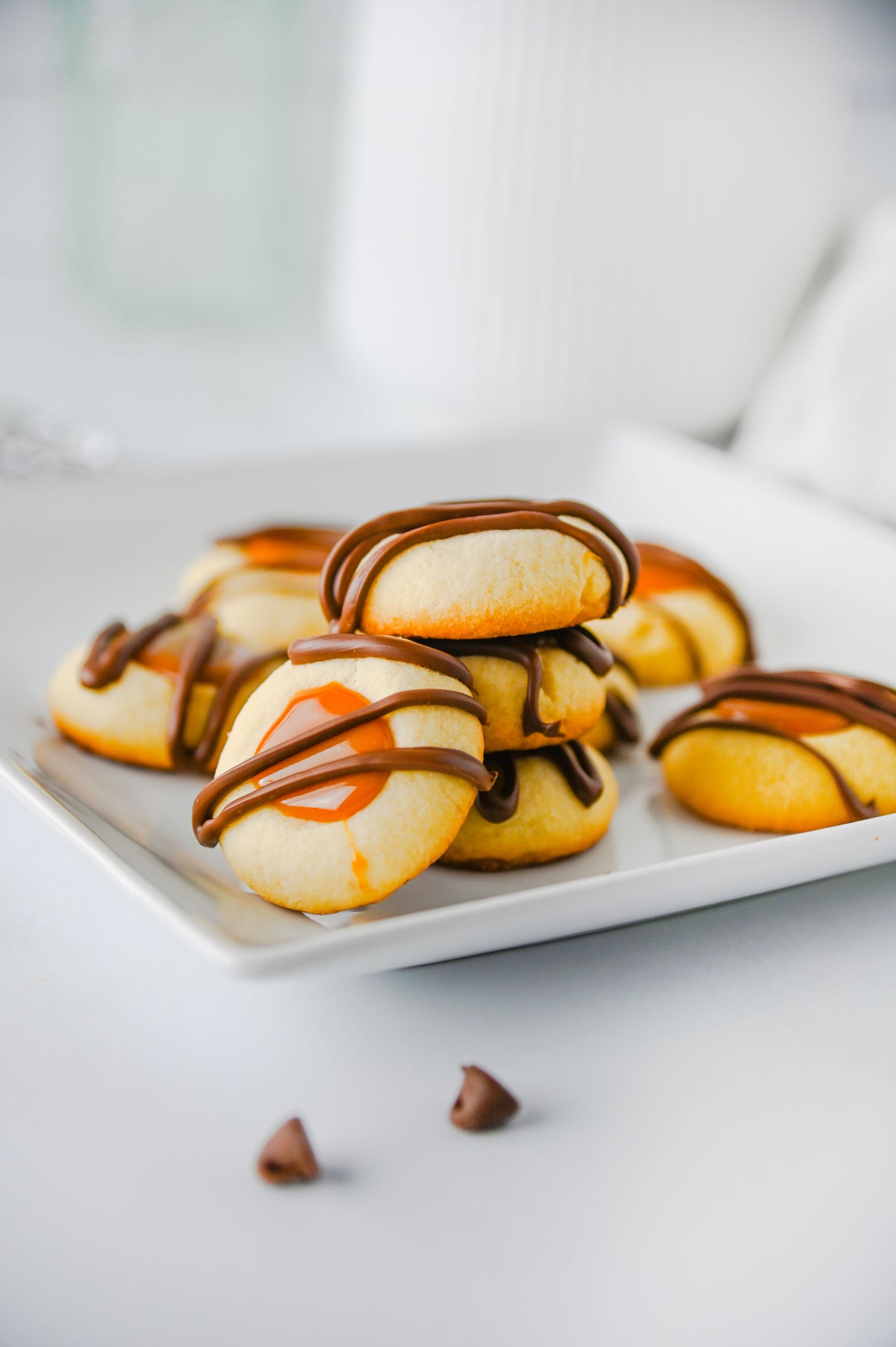 Twix Thumbprint Cookies Set #2