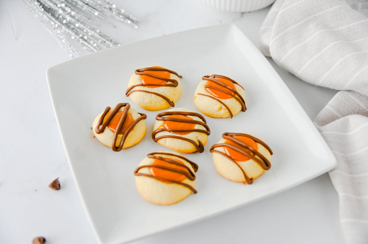 Twix Thumbprint Cookies Set #2