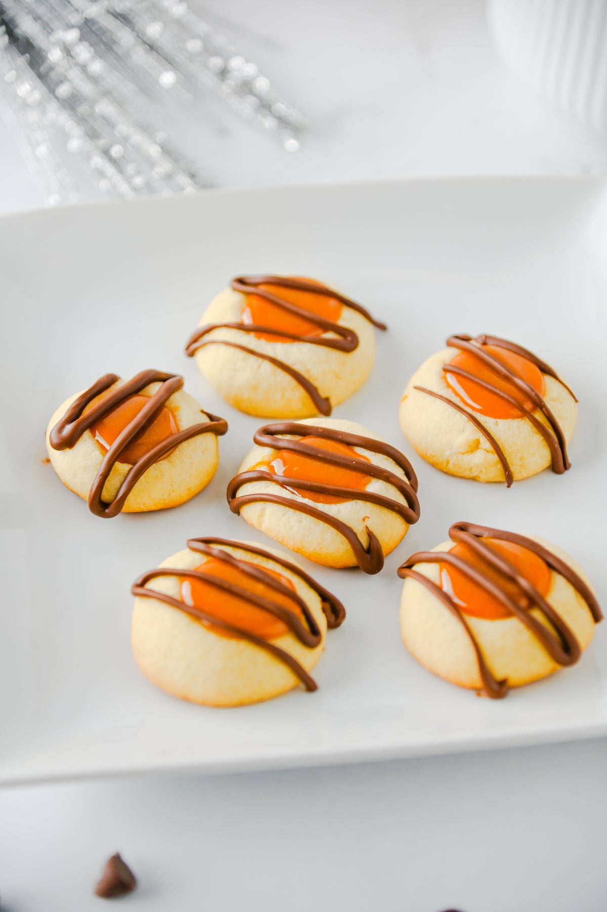 Twix Thumbprint Cookies Set #2