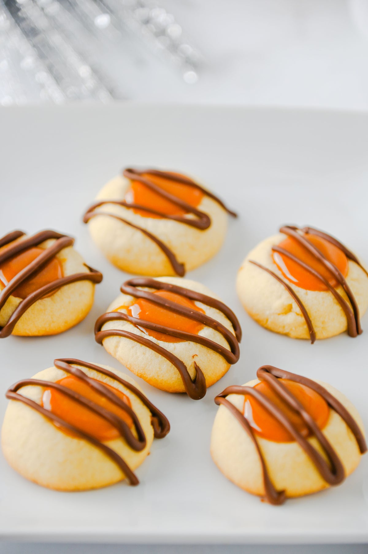 Twix Thumbprint Cookies Set #2