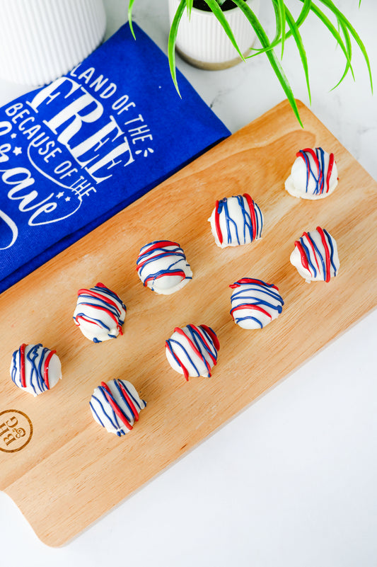 4th of July Cake Balls Set #3