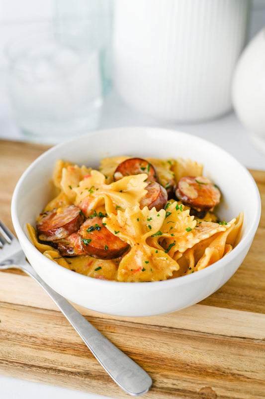 One Pot Cajun Sausage Pasta Set #3