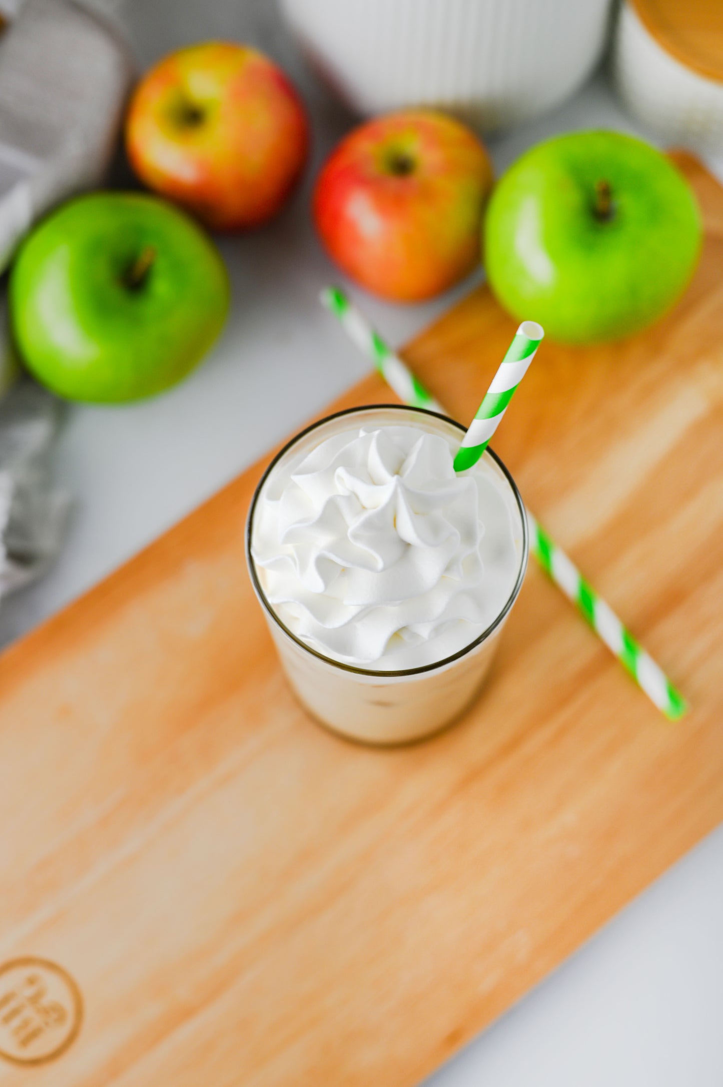 Iced Caramel Apple Cream Latte Set #3