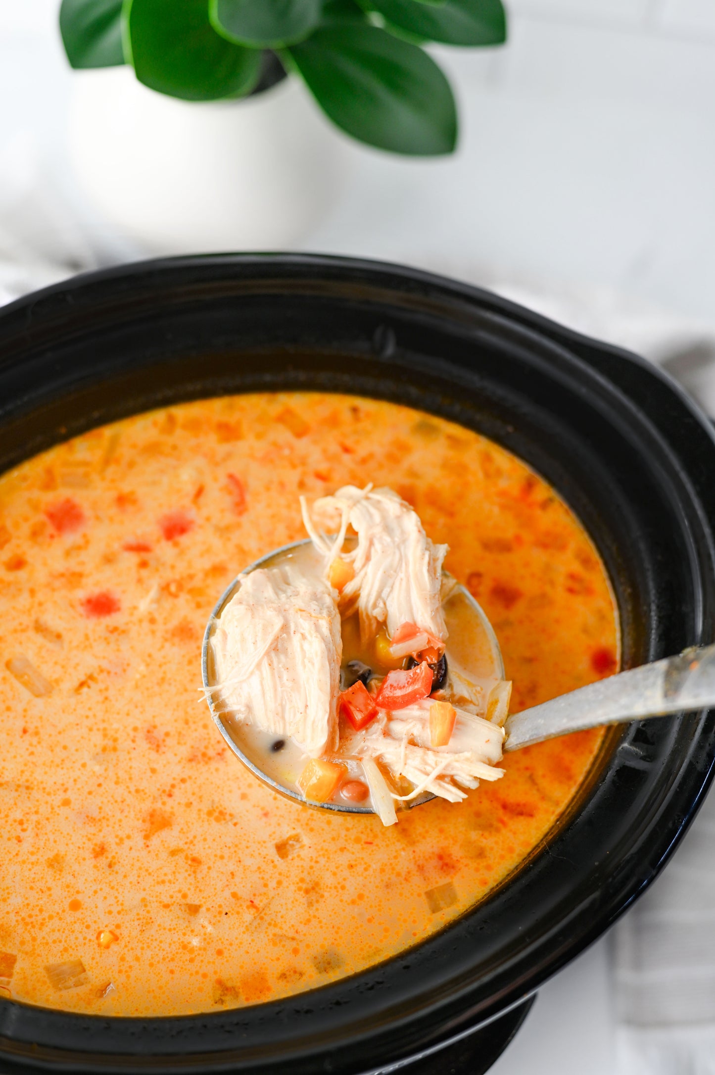 Slow Cooker Chicken Tortilla Soup Set #3