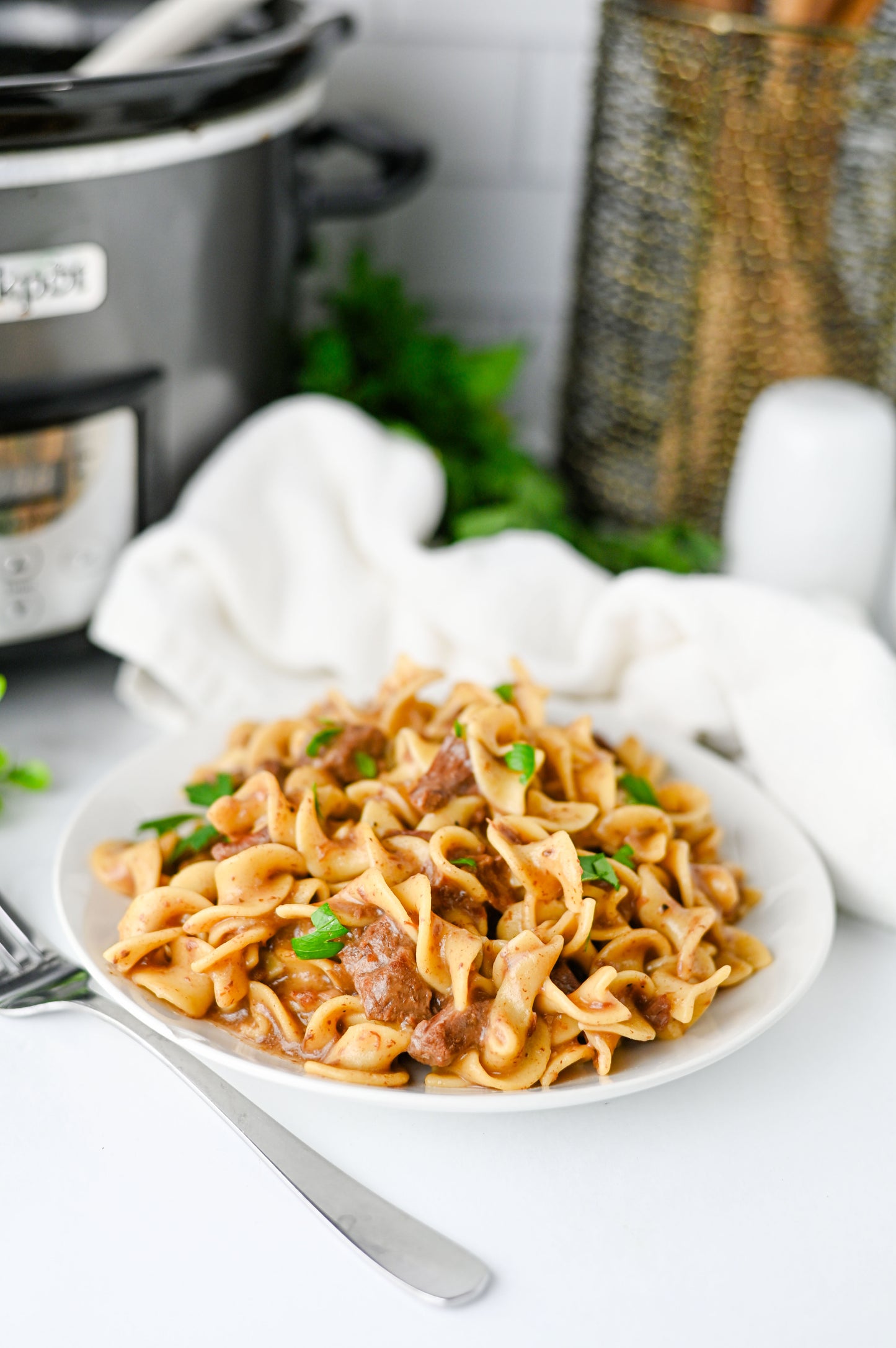 Crock Pot Beef and Noodles Set #3