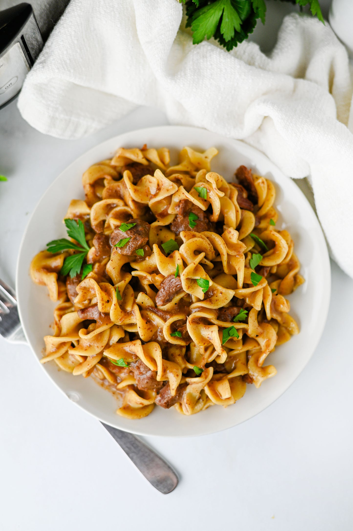 Crock Pot Beef and Noodles Set #3