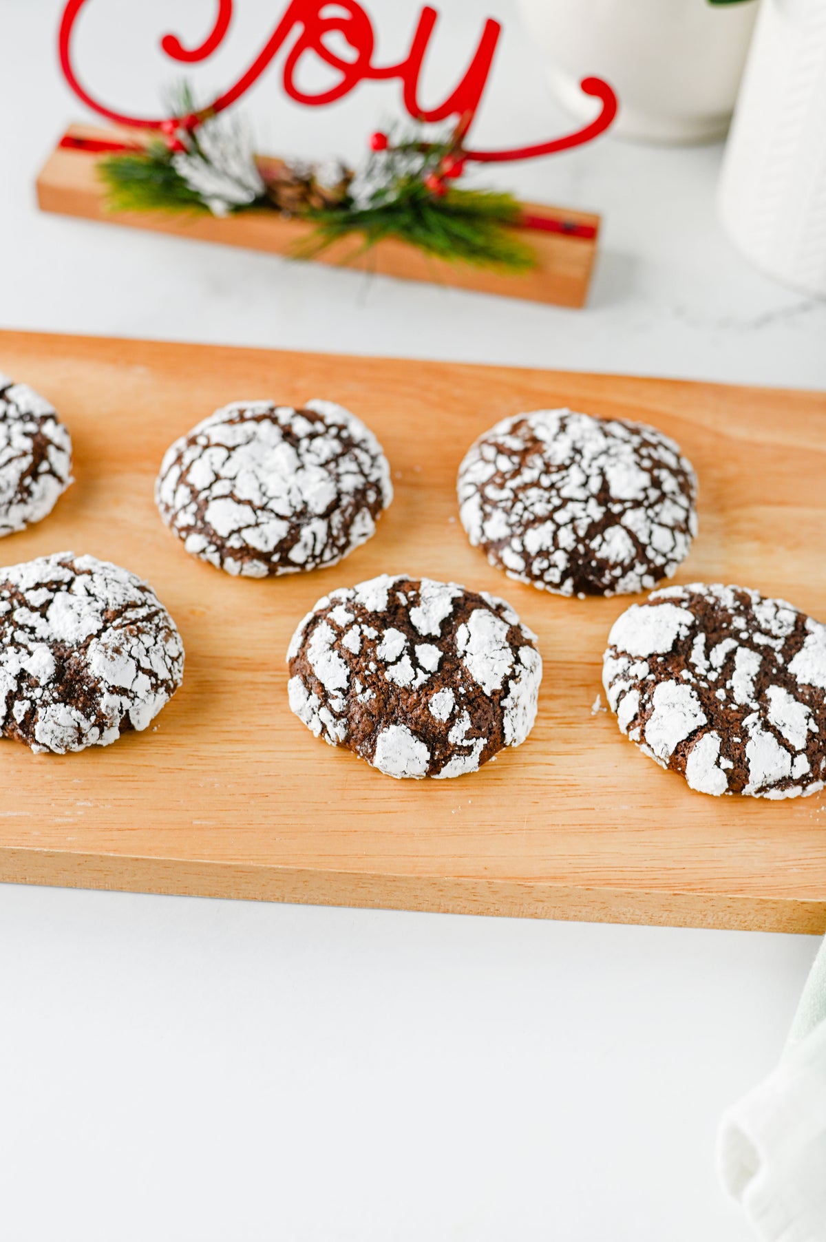 Chocolate Crinkle Cookies Set #3