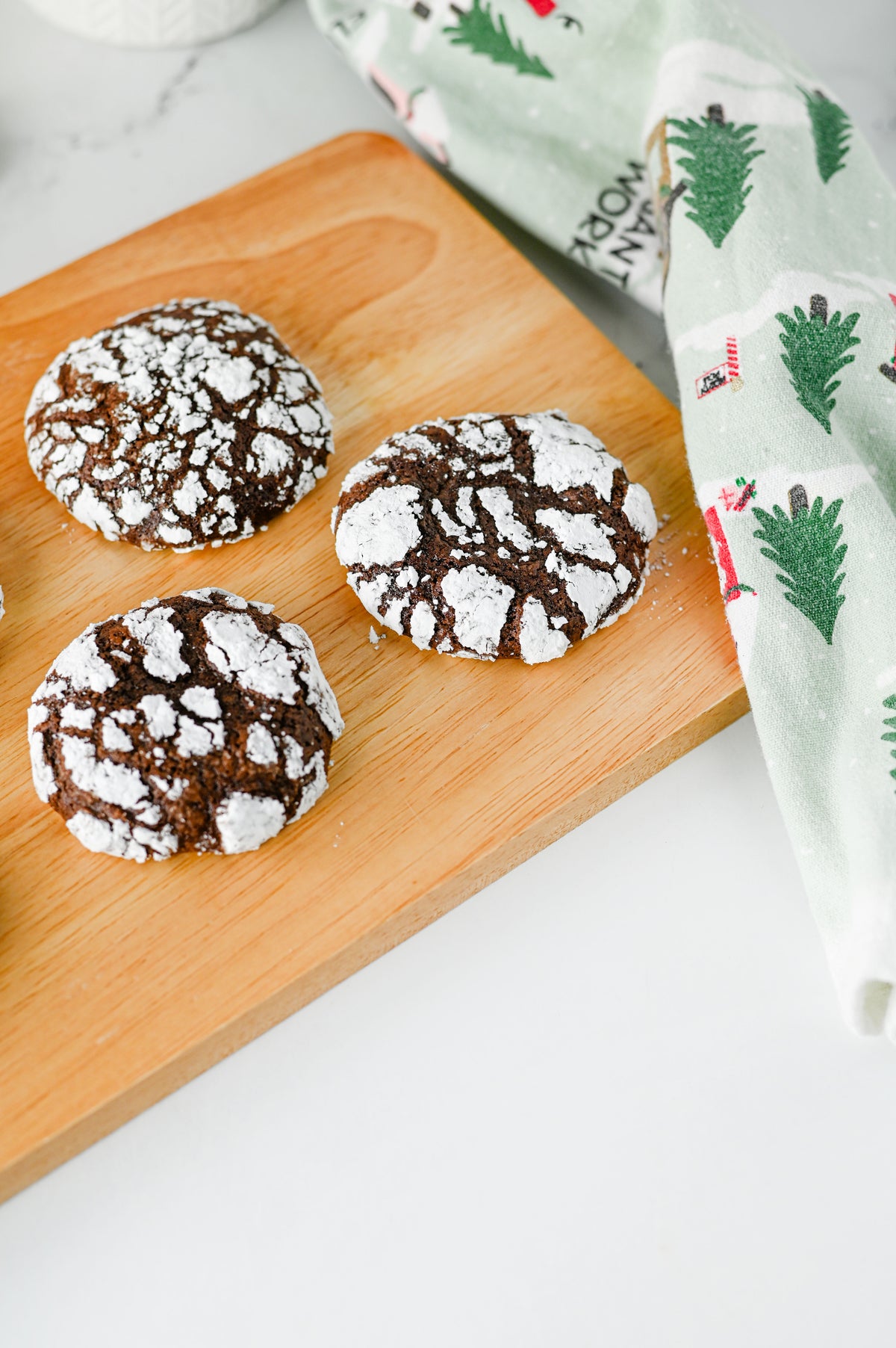 Chocolate Crinkle Cookies Set #3