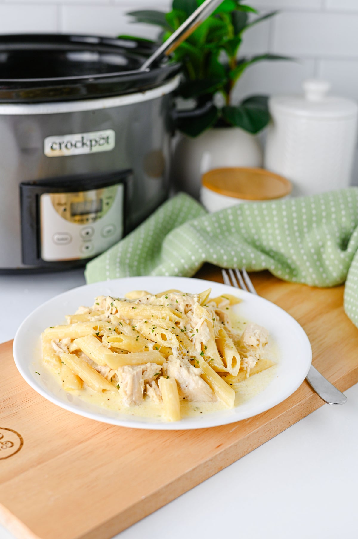 Crock Pot Chicken Alfredo Set #3