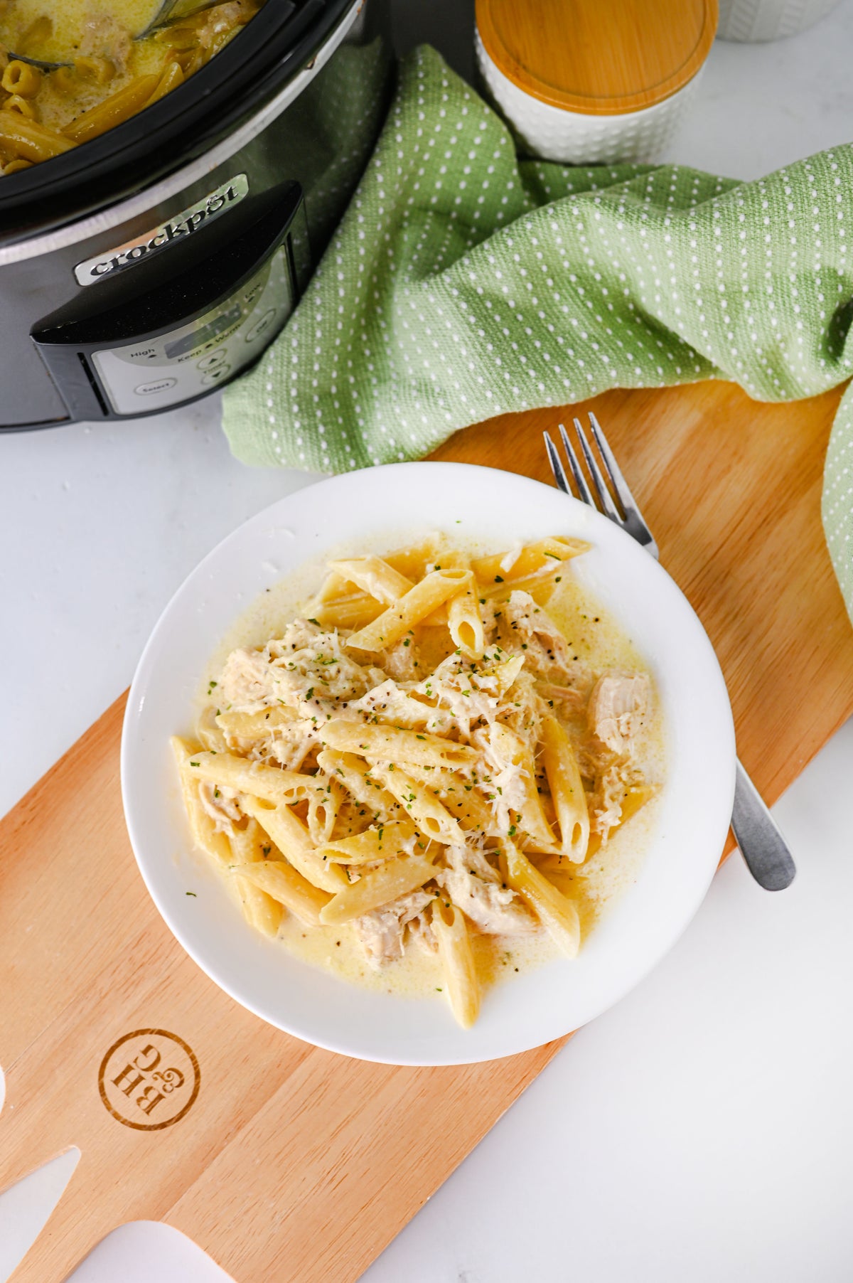 Crock Pot Chicken Alfredo Set #3