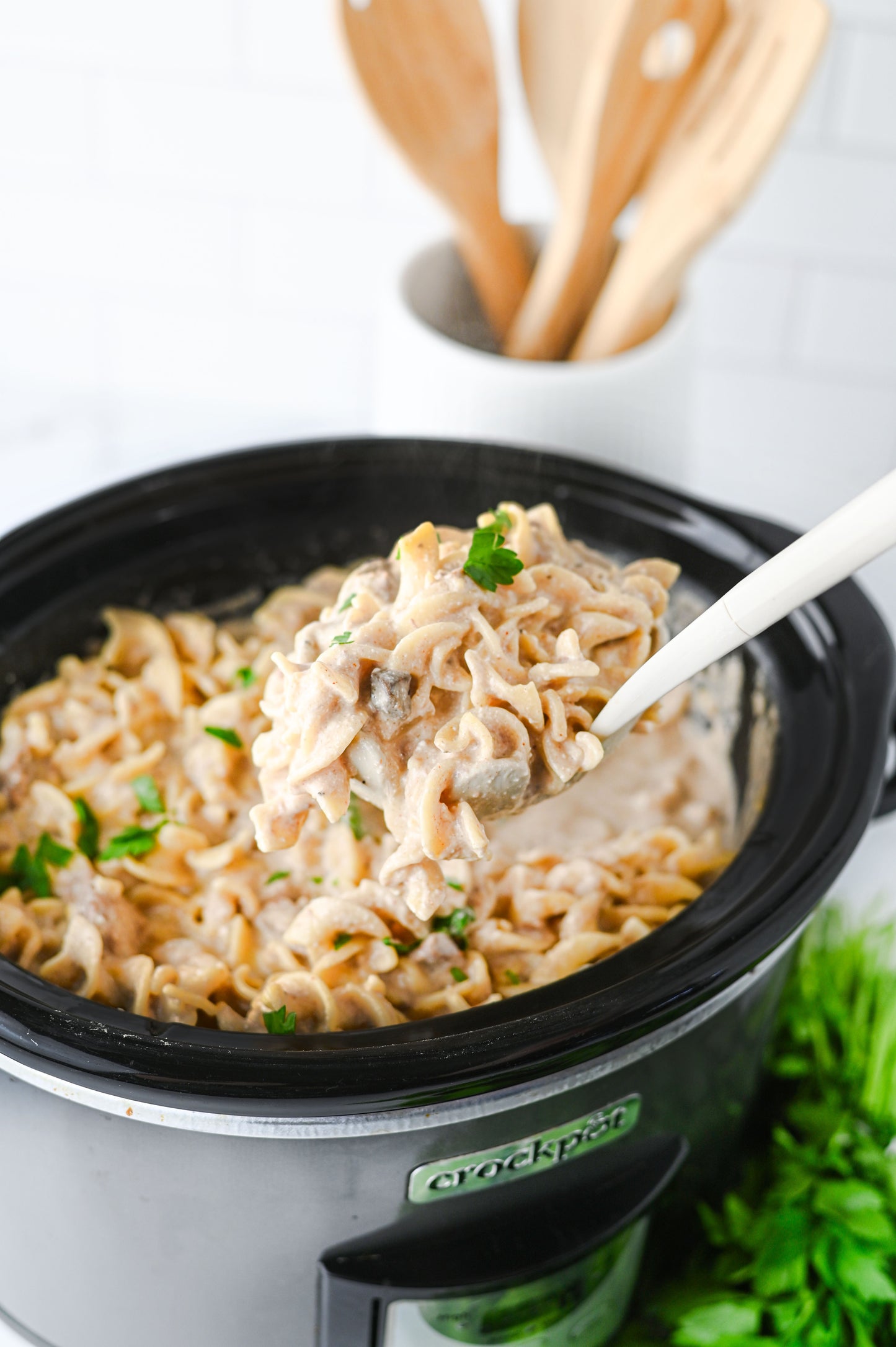 Crock Pot Beef Stroganoff Set #3