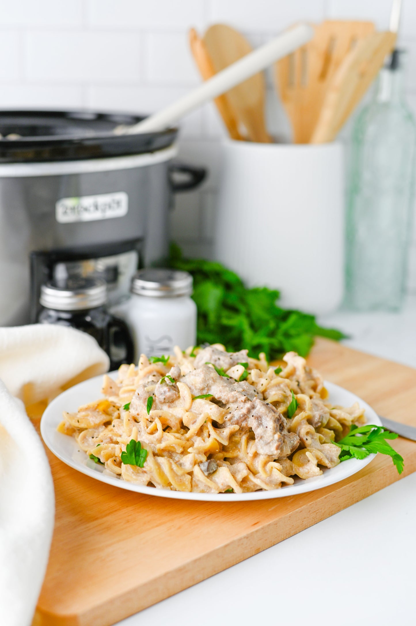 Crock Pot Beef Stroganoff Set #3