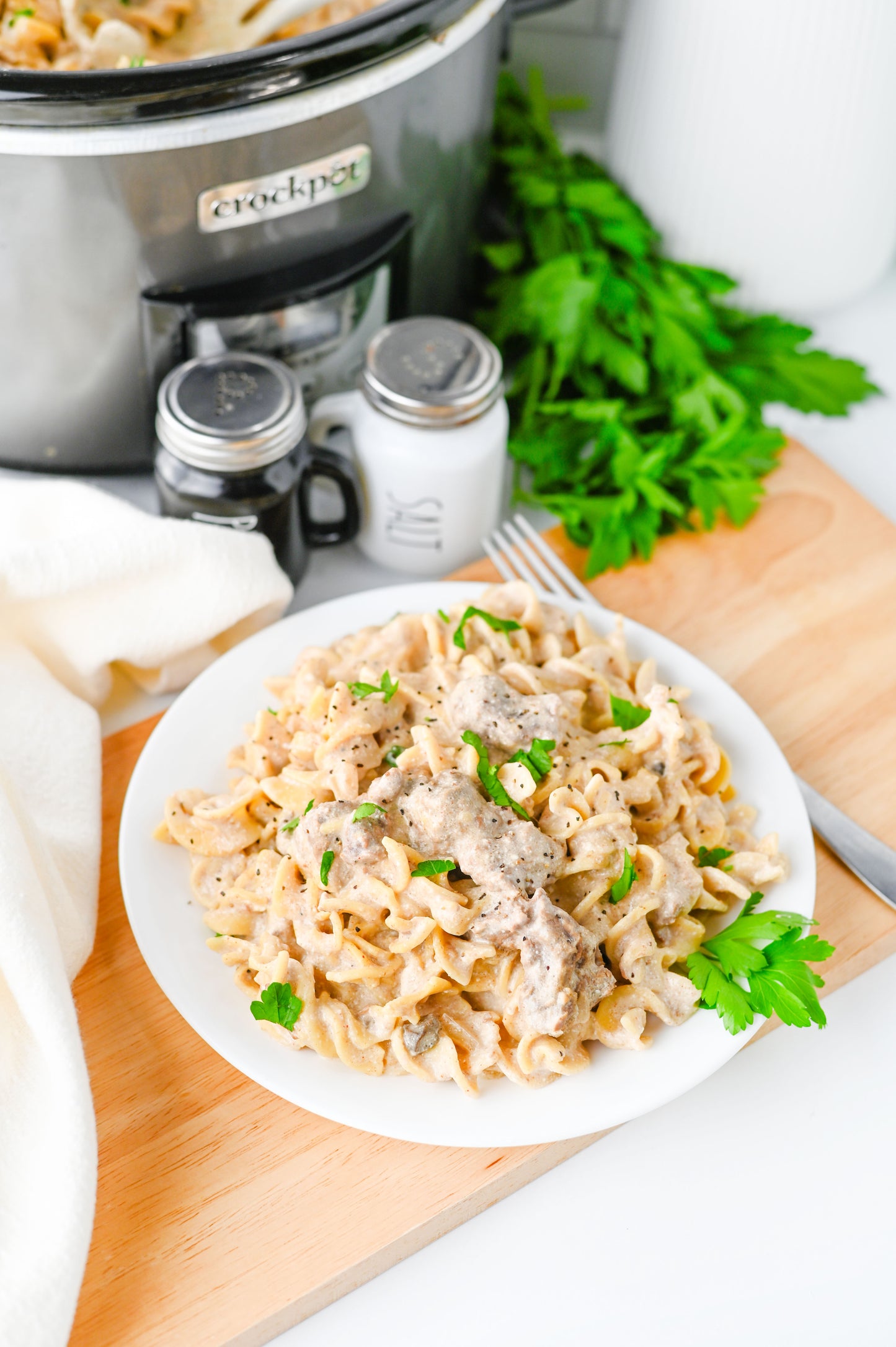 Crock Pot Beef Stroganoff Set #3