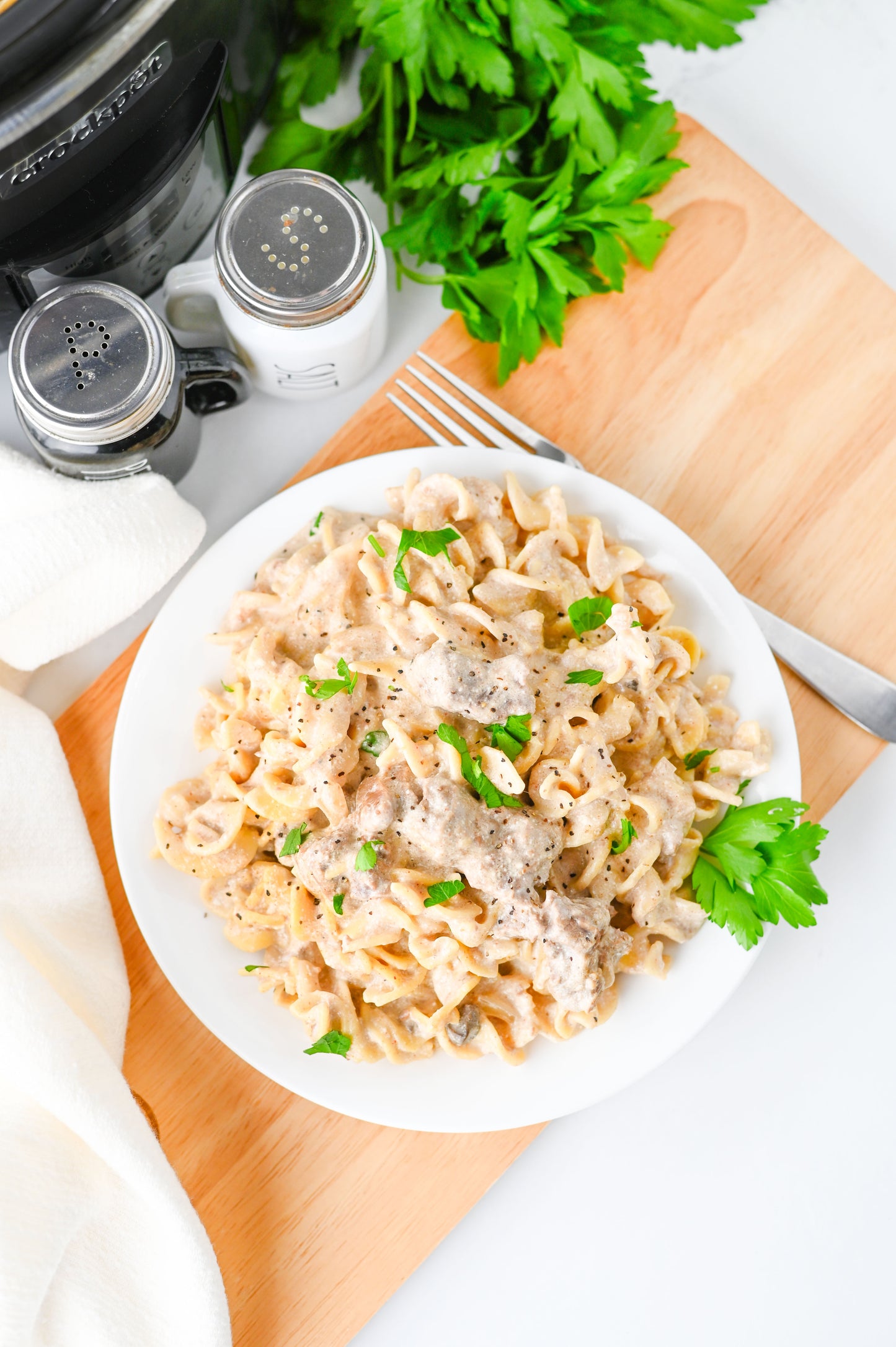 Crock Pot Beef Stroganoff Set #3