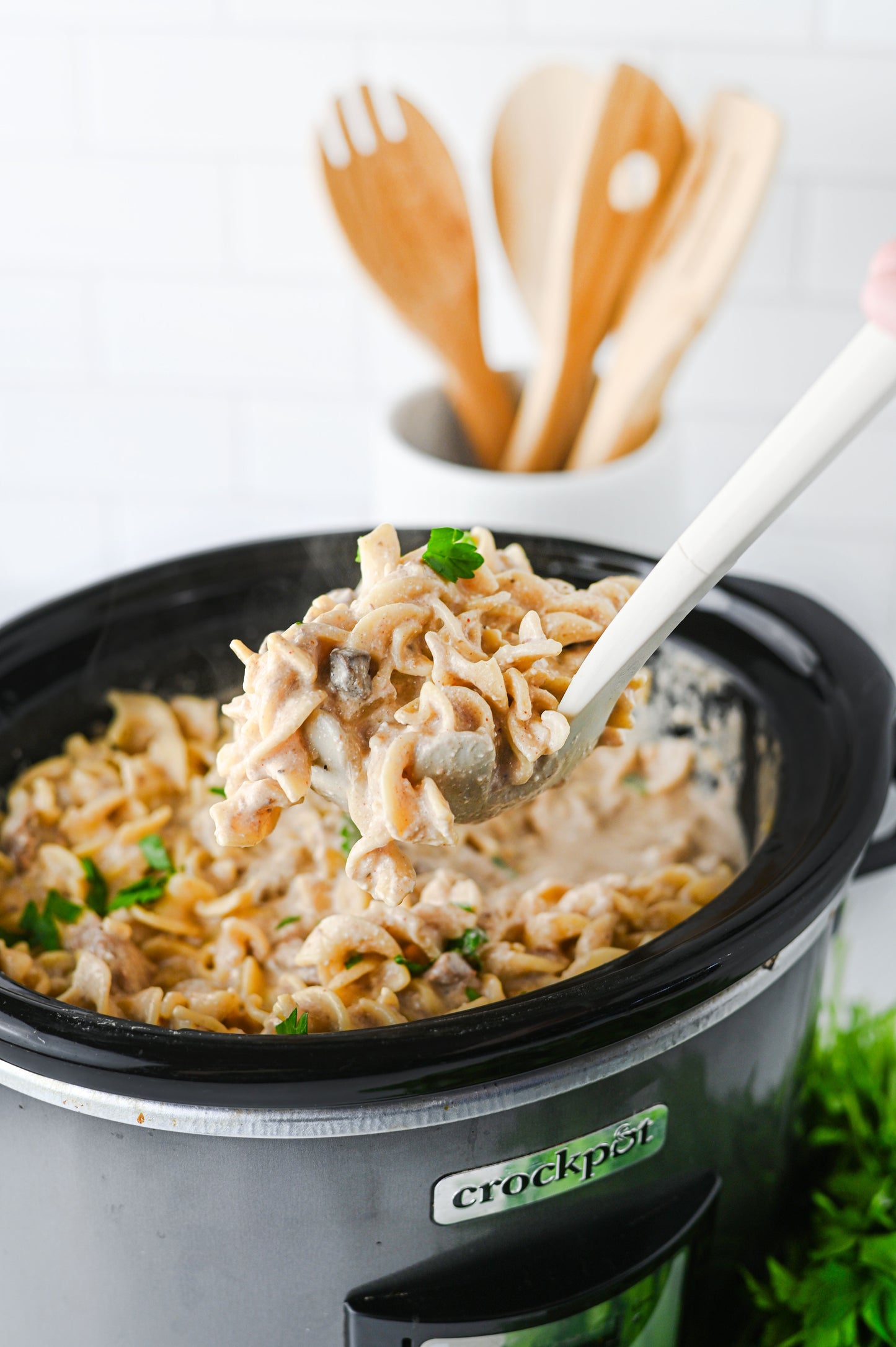Crock Pot Beef Stroganoff Set #3