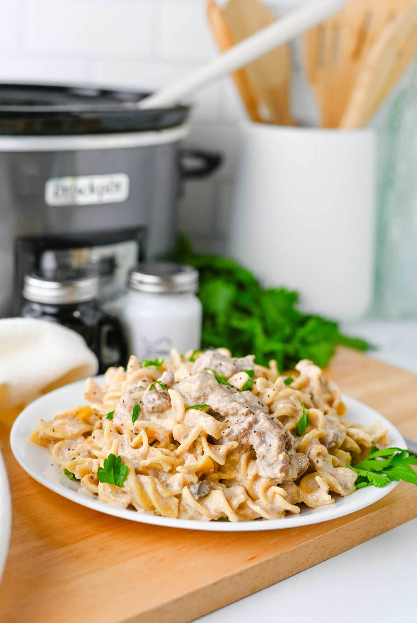Crock Pot Beef Stroganoff Set #3