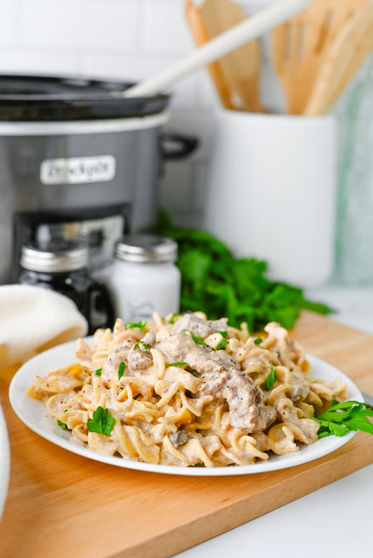 Crock Pot Beef Stroganoff Set #3