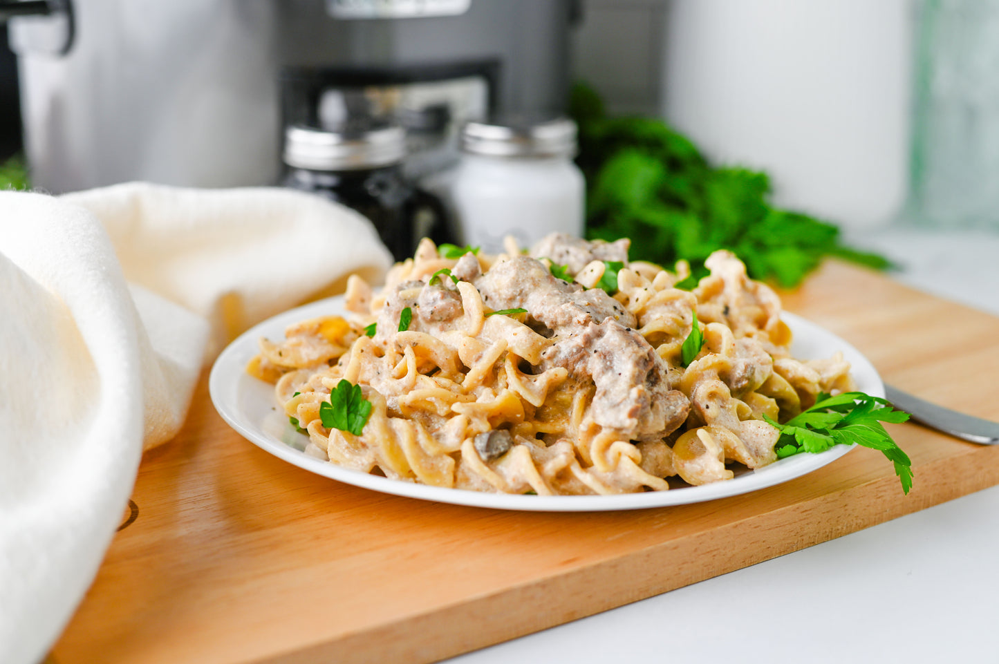 Crock Pot Beef Stroganoff Set #3