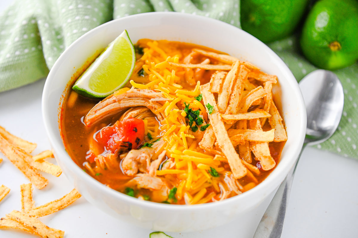 Slow Cooker Enchilada Soup Set #3