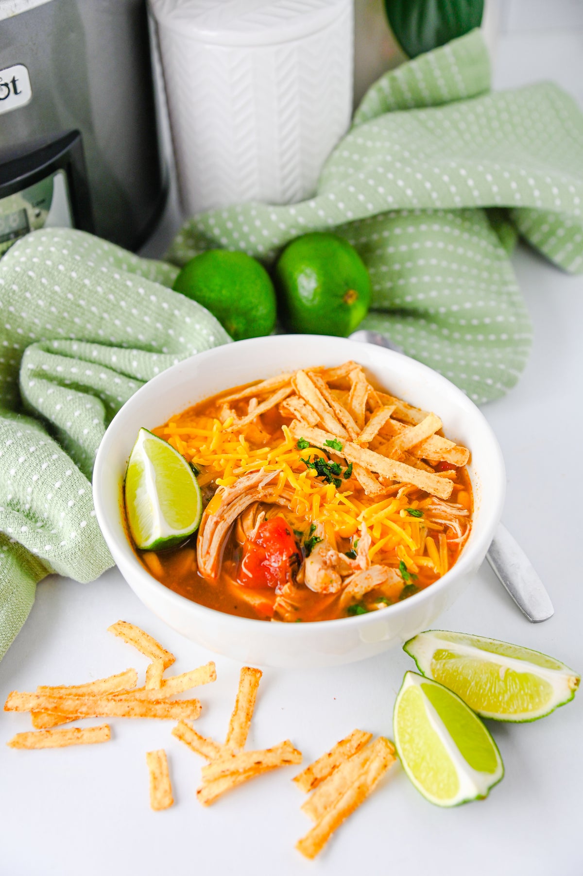 Slow Cooker Enchilada Soup Set #3