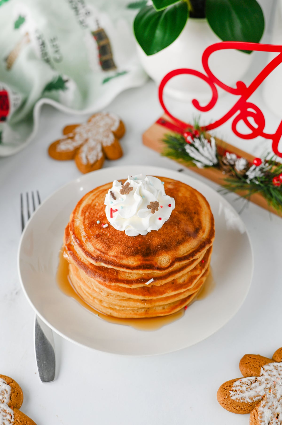 Gingerbread Pancakes Set #3