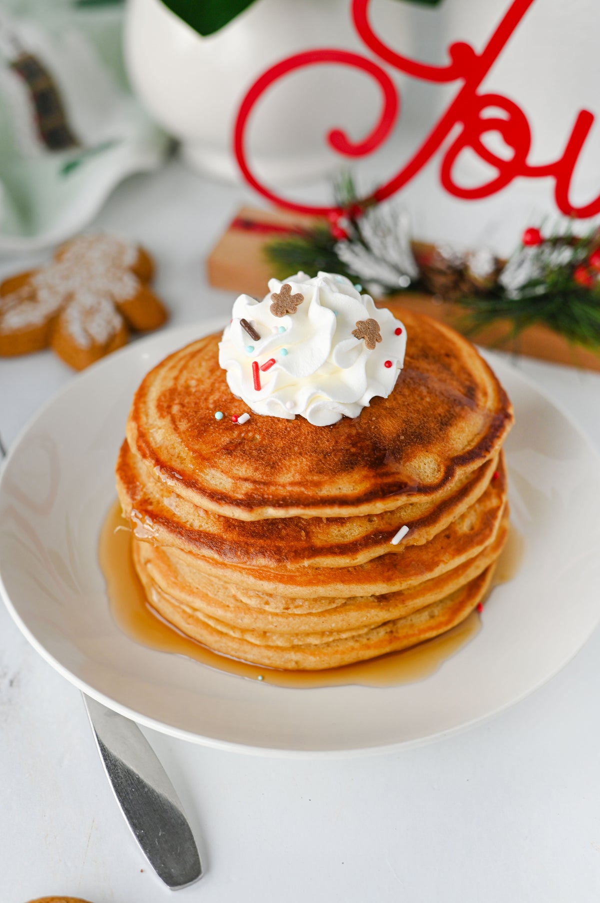 Gingerbread Pancakes Set #3