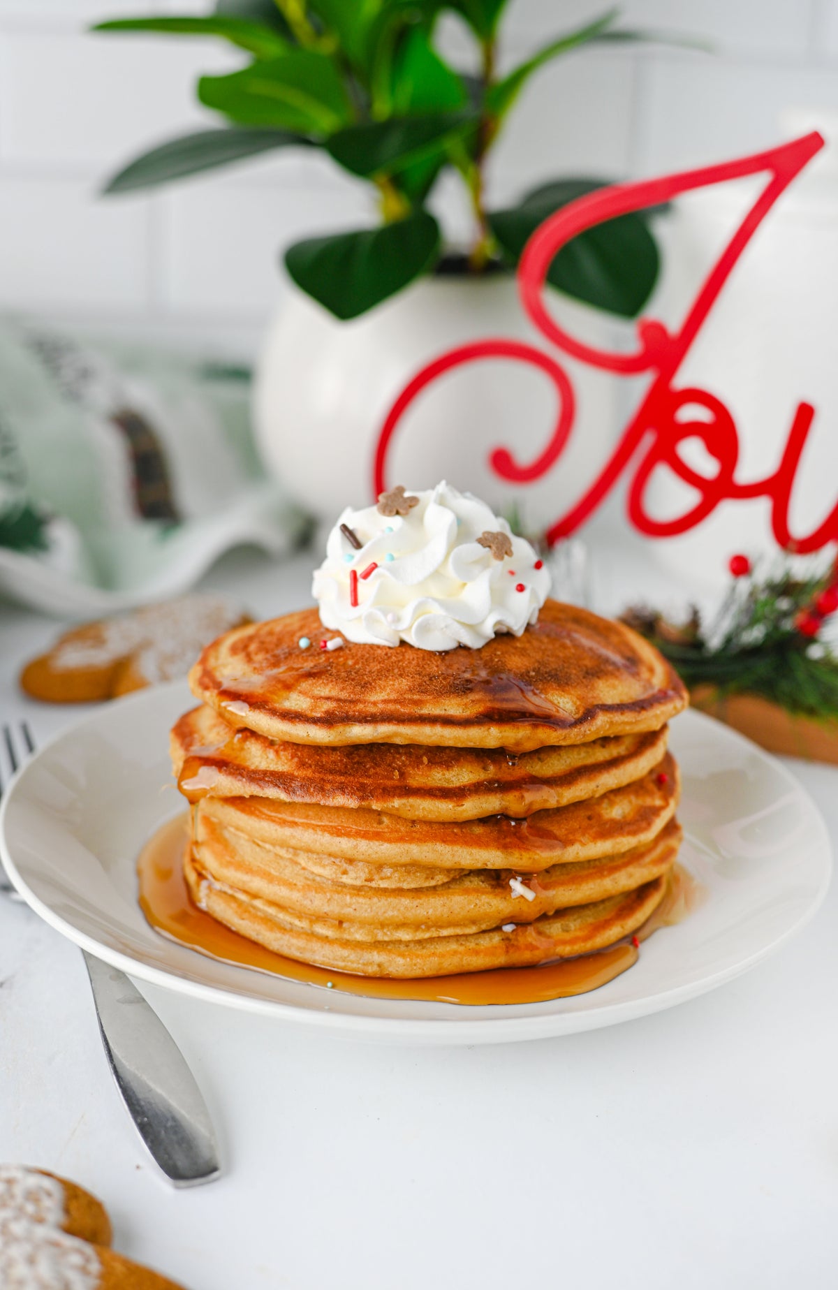 Gingerbread Pancakes Set #3