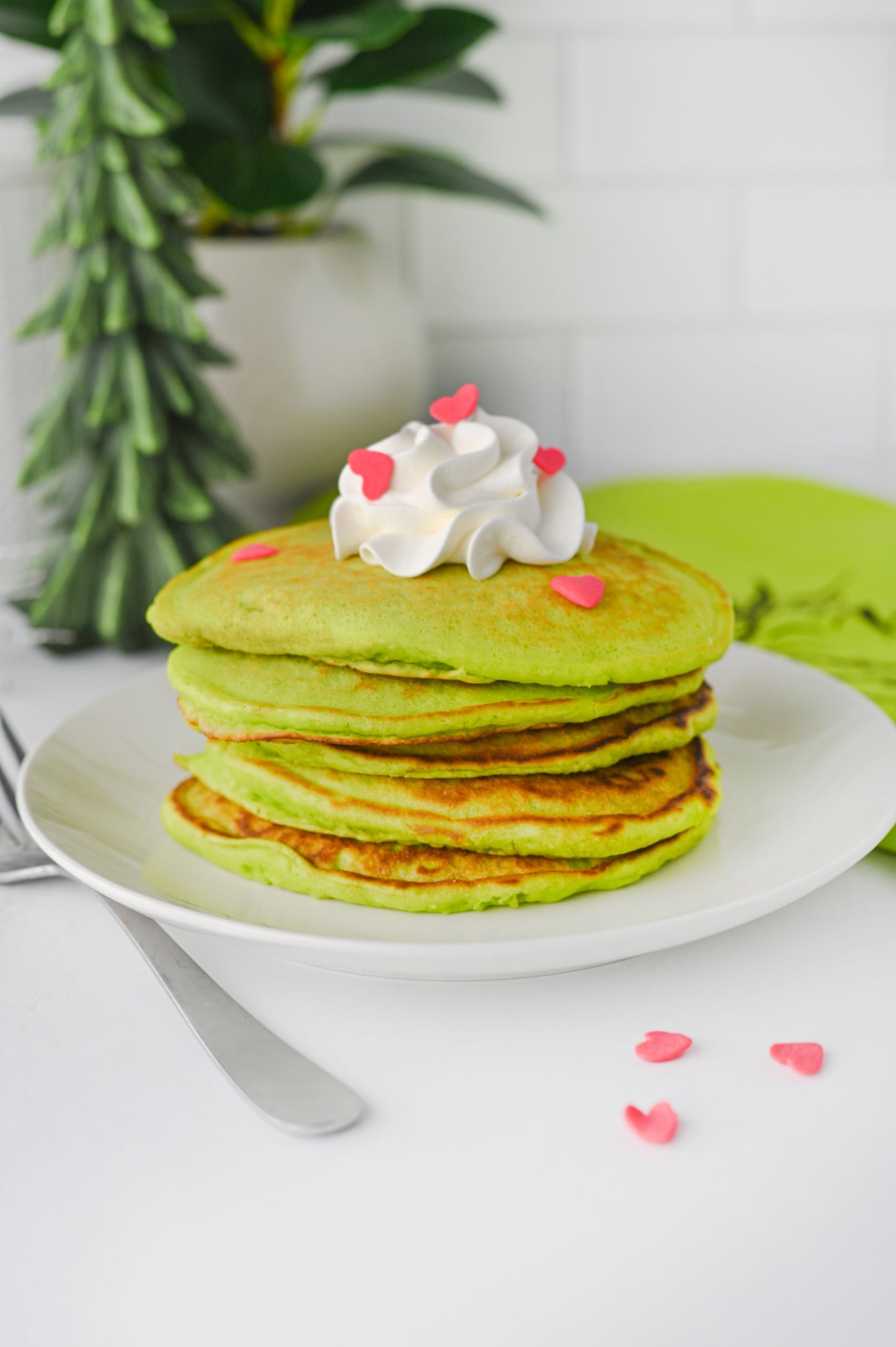 Grinch Pancakes Set #3