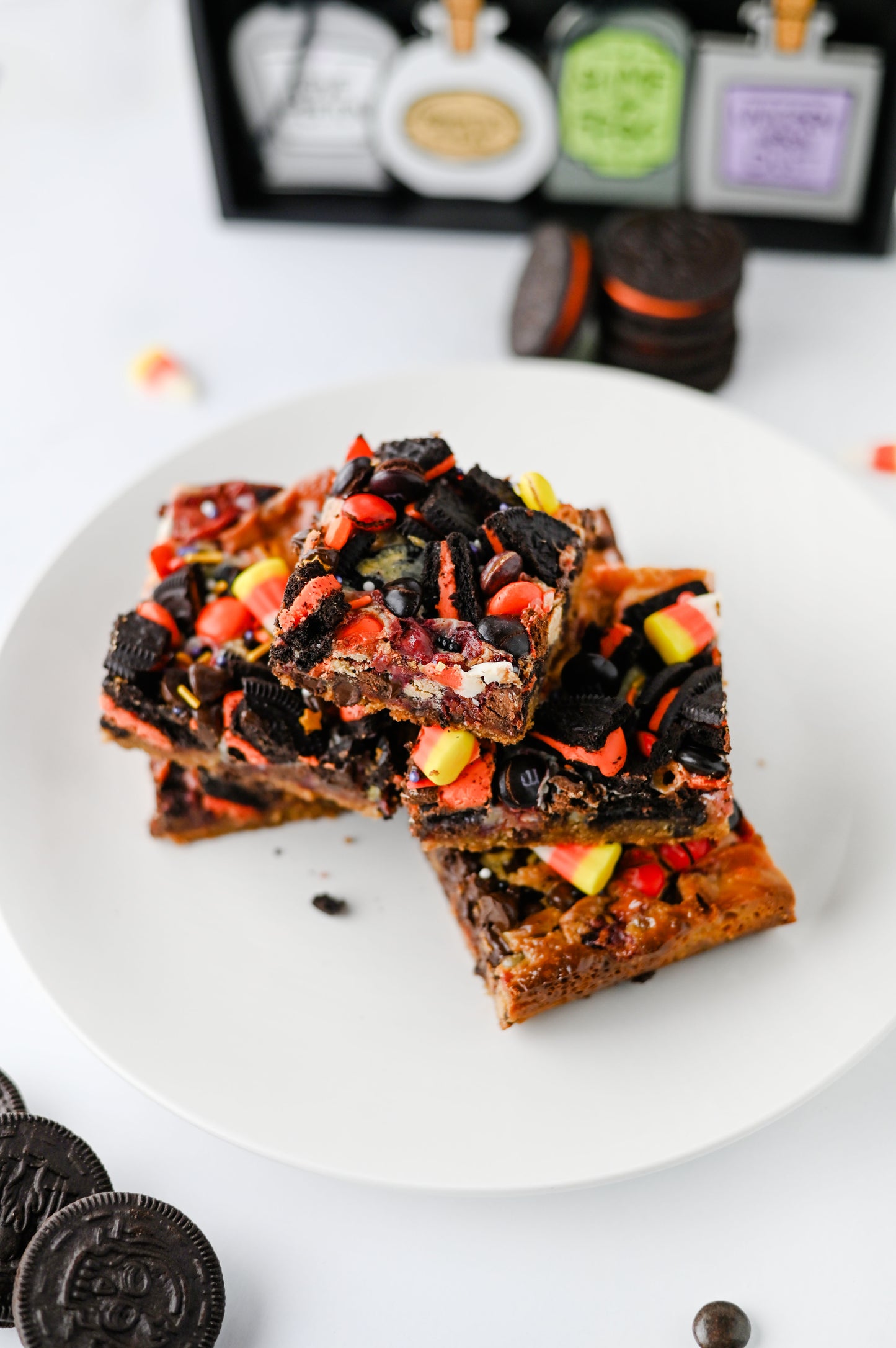 Halloween 7 Layer Magic Bars Set #3