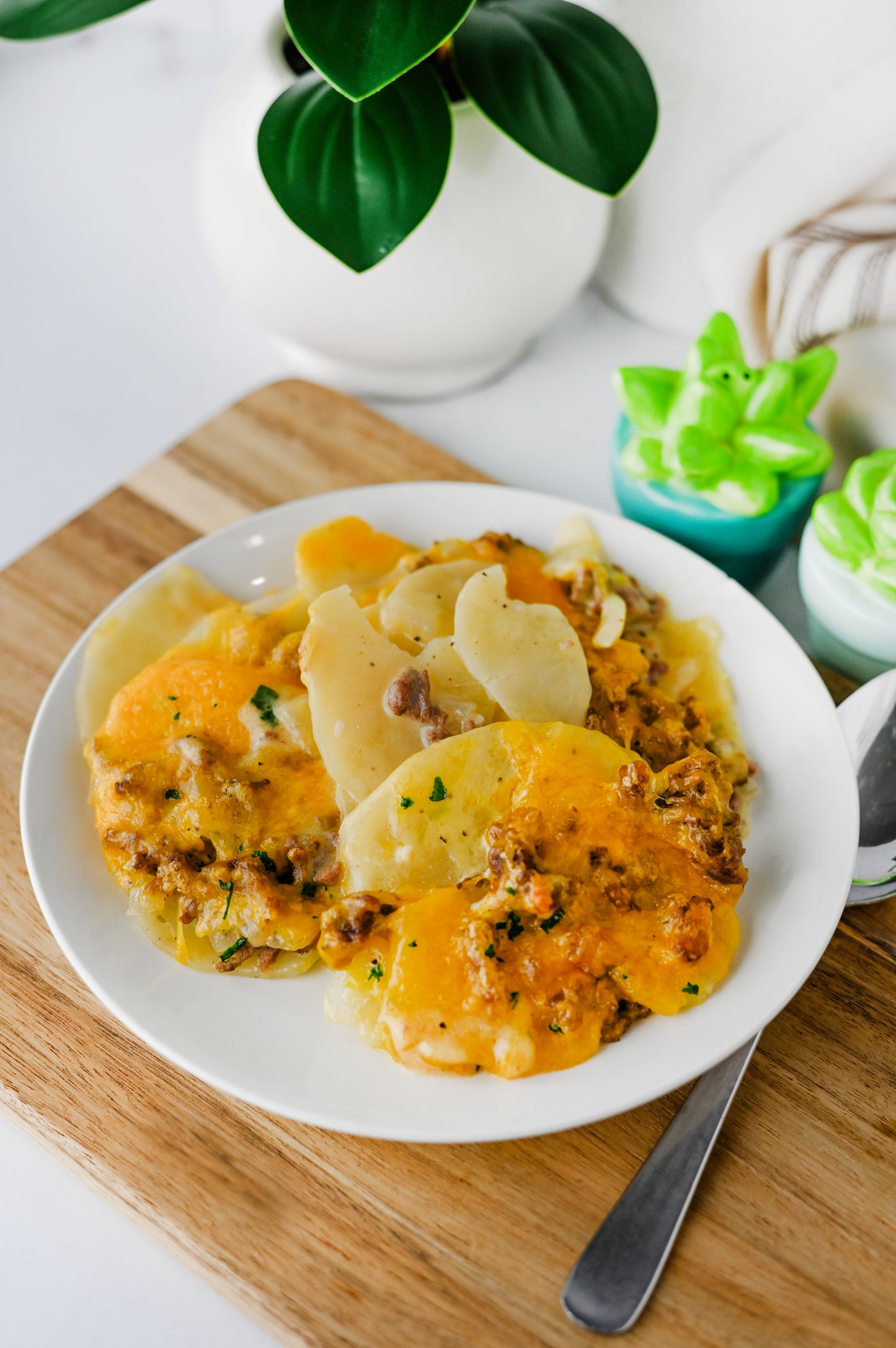 Hamburger Potato Casserole Set #3
