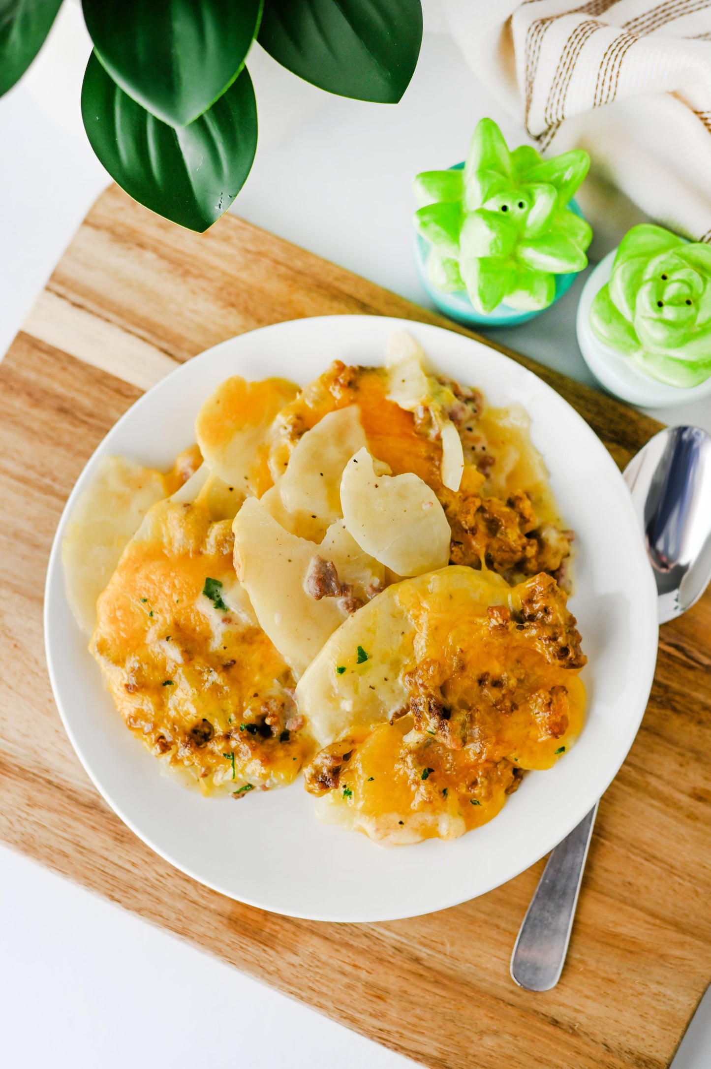 Hamburger Potato Casserole Set #3