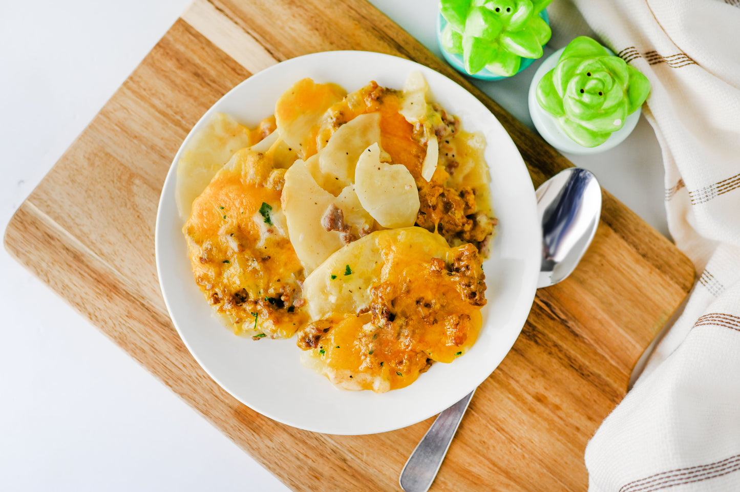 Hamburger Potato Casserole Set #3