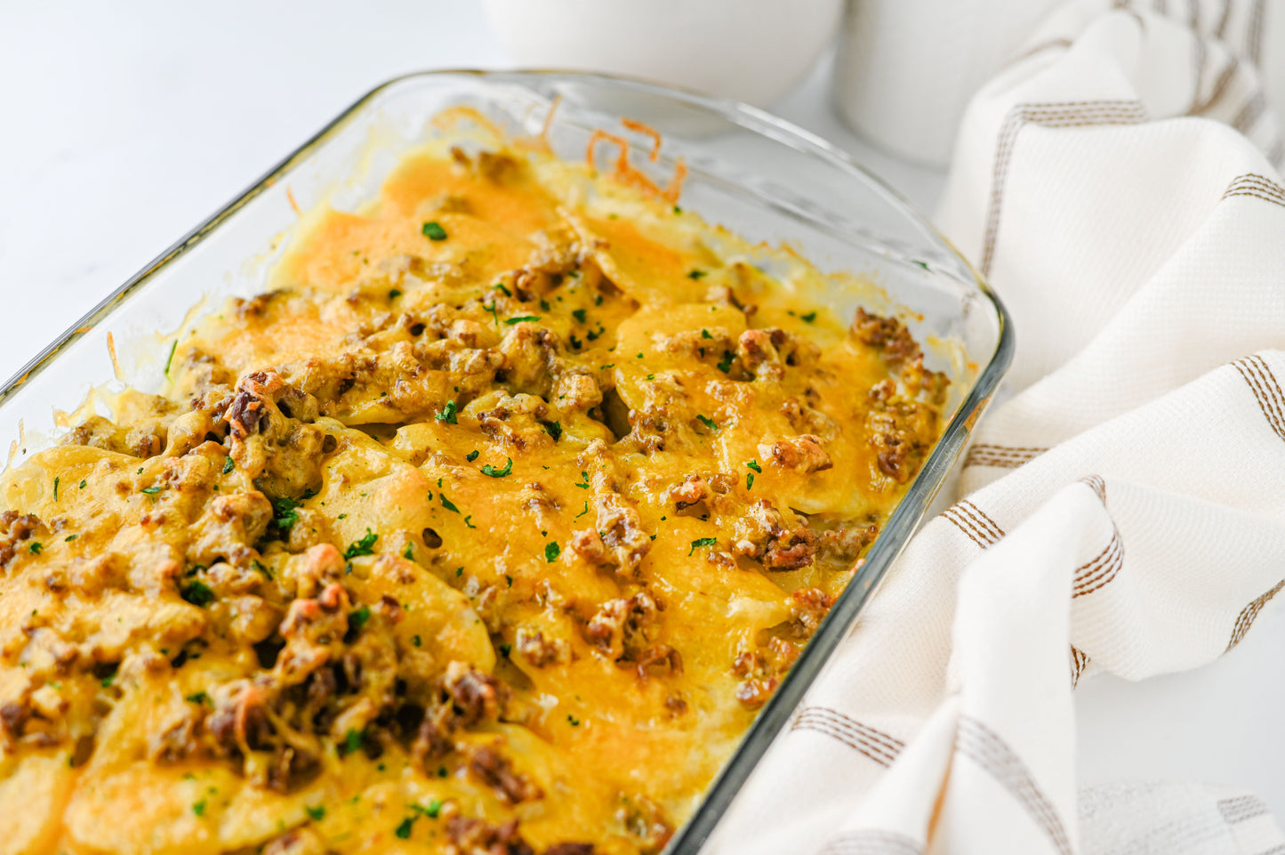Hamburger Potato Casserole Set #3