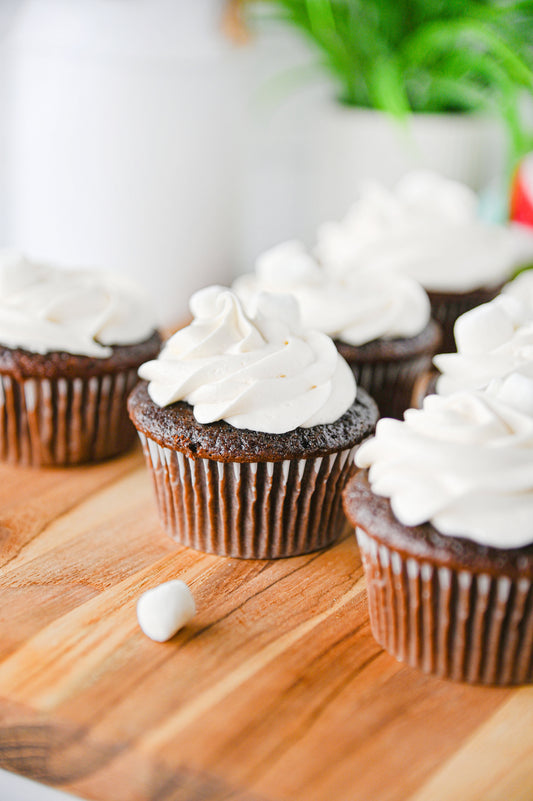 Hot Chocolate Cupcakes Set #3