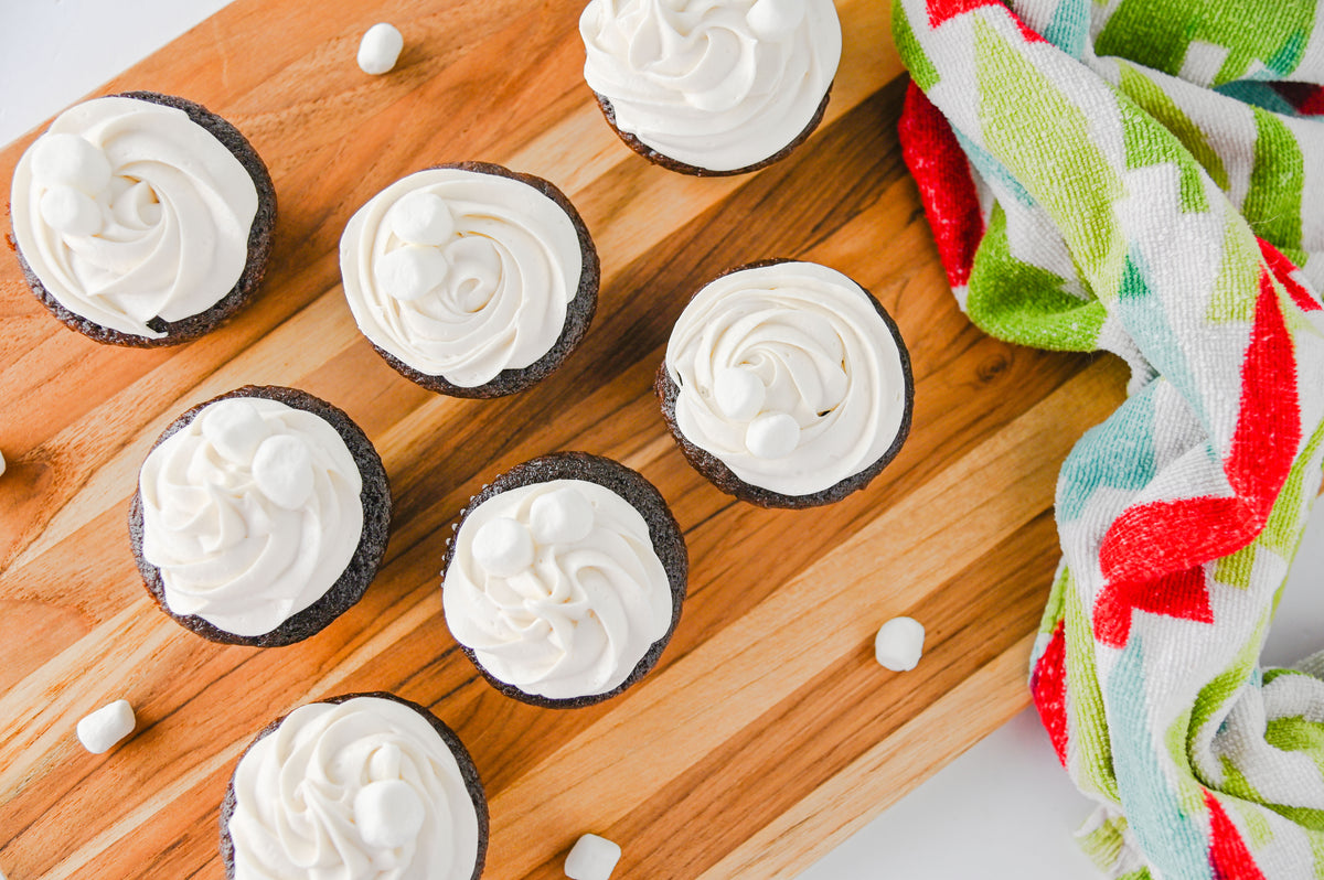 Hot Chocolate Cupcakes Set #3