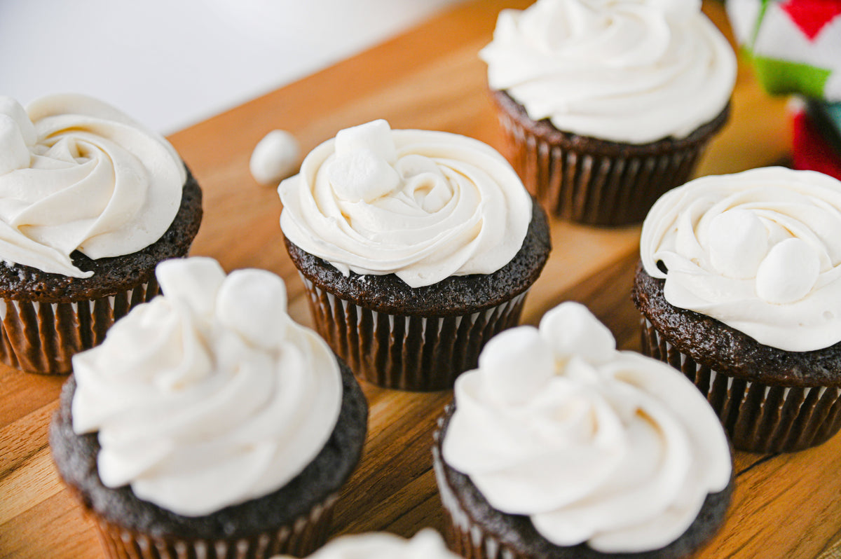 Hot Chocolate Cupcakes Set #3
