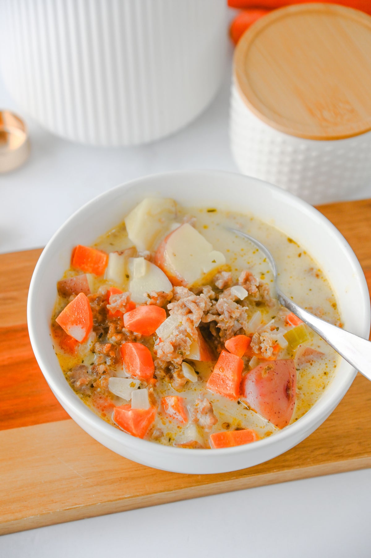 Italian Sausage Potato Soup Set #3