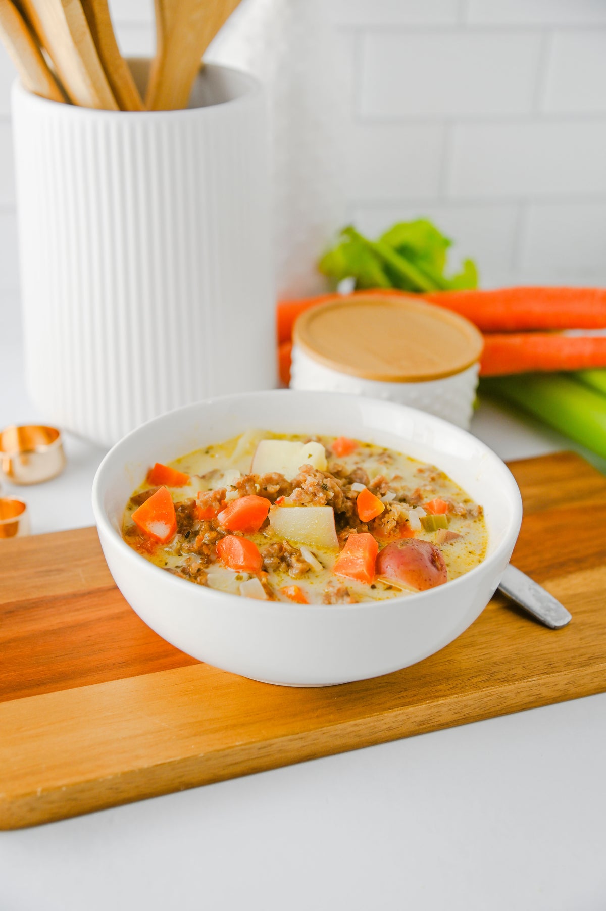 Italian Sausage Potato Soup Set #3