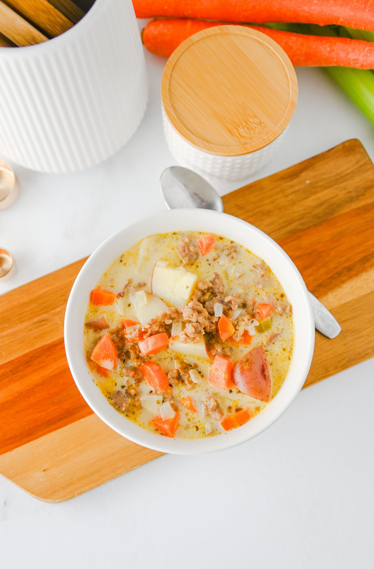 Italian Sausage Potato Soup Set #3