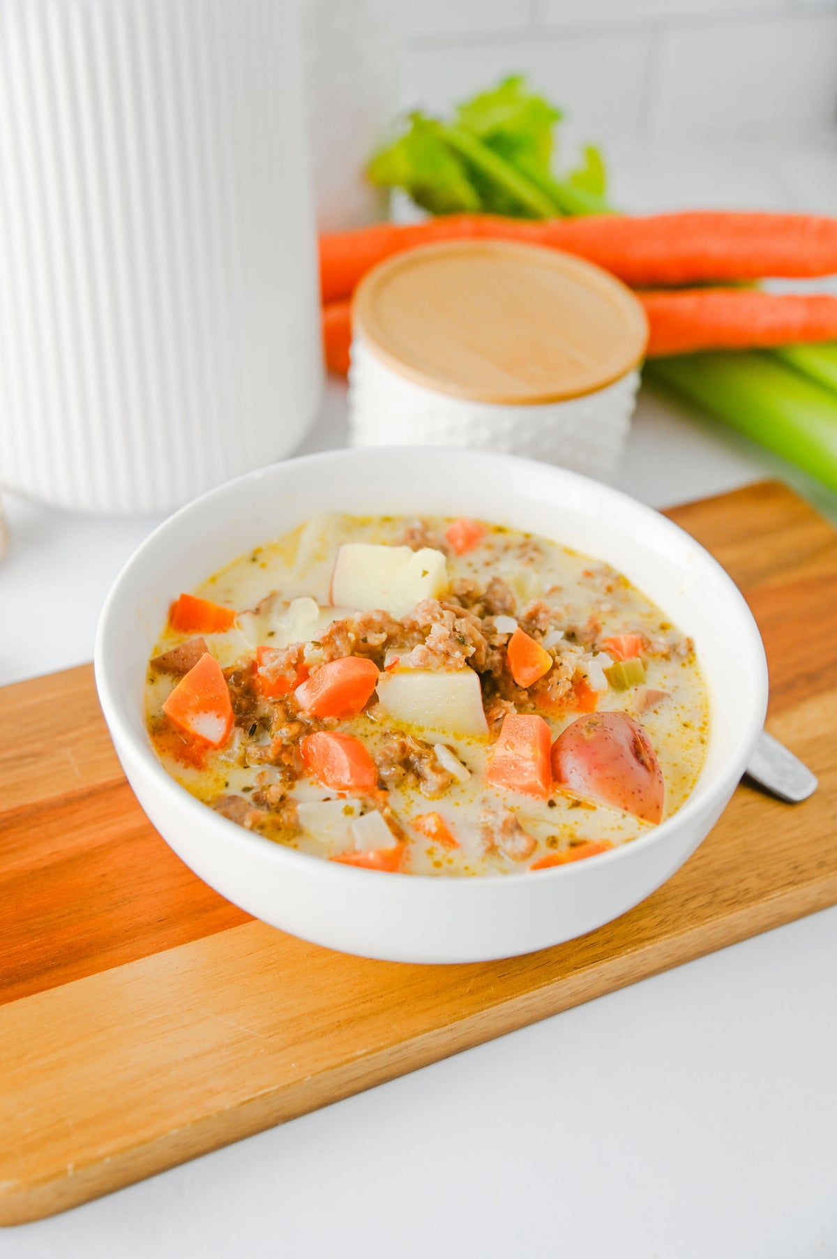 Italian Sausage Potato Soup Set #3