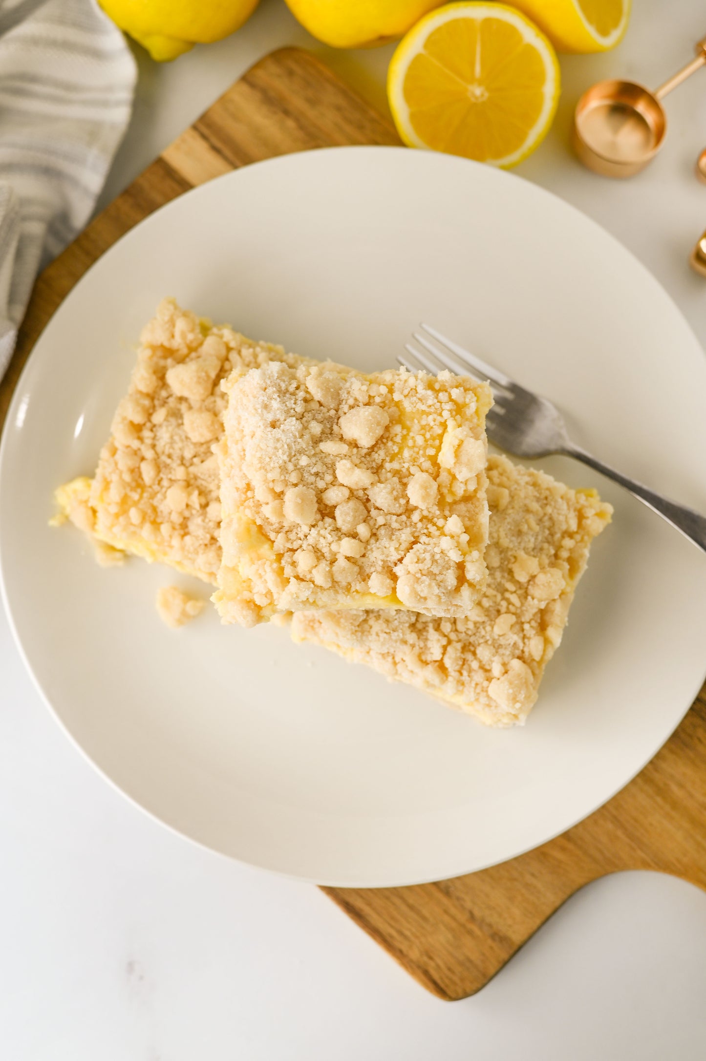 Lemon Crumb Bars Set #3