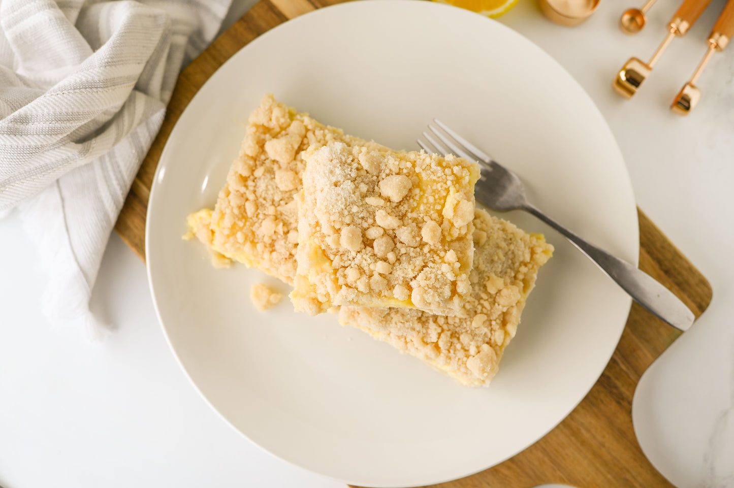 Lemon Crumb Bars Set #3