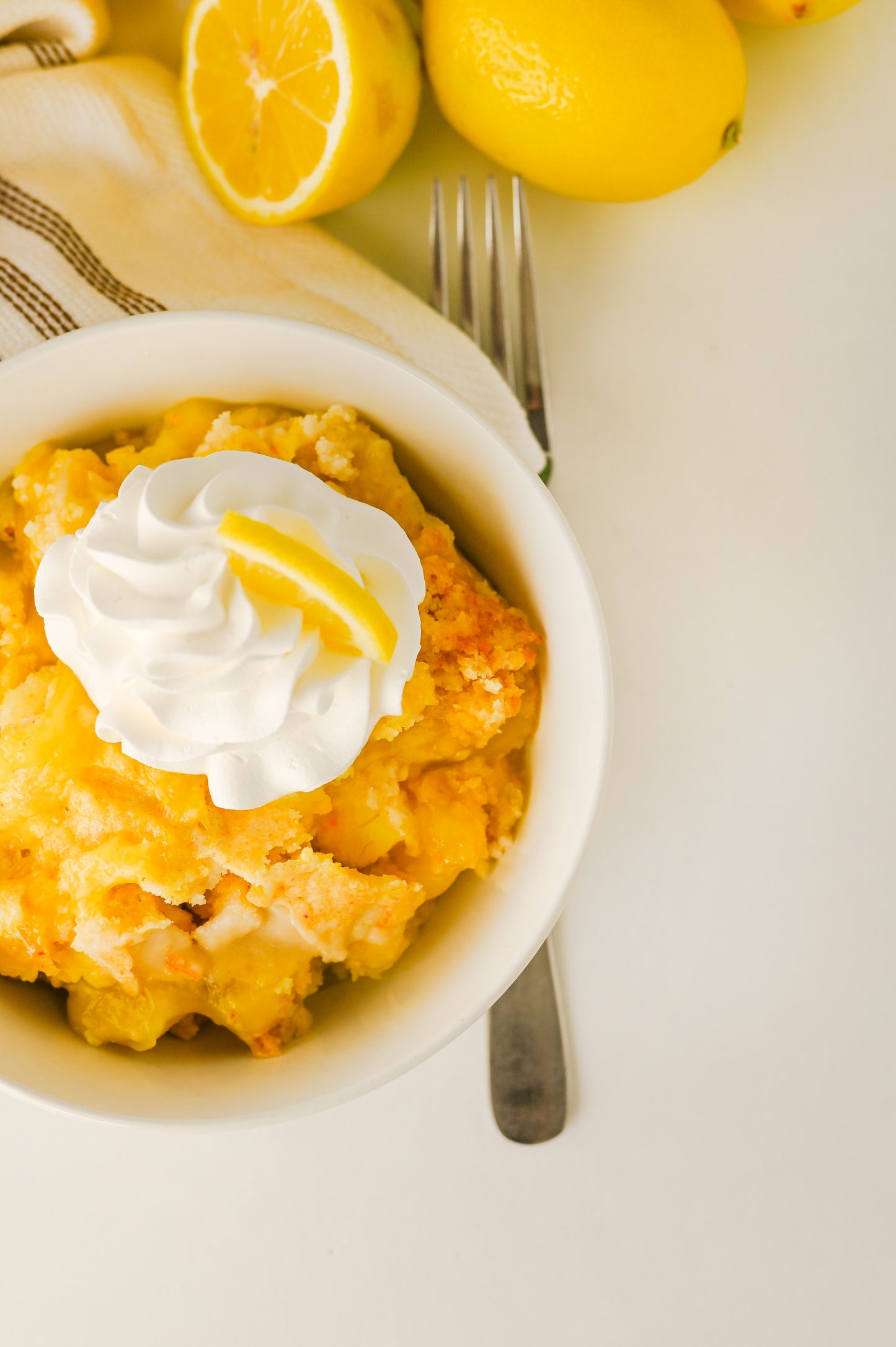 Lemon Cream Cheese Dump Cake Set #3