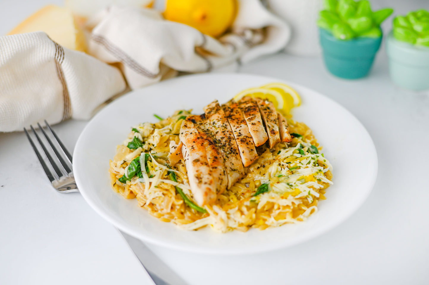 Lemon Chicken Orzo Set #3