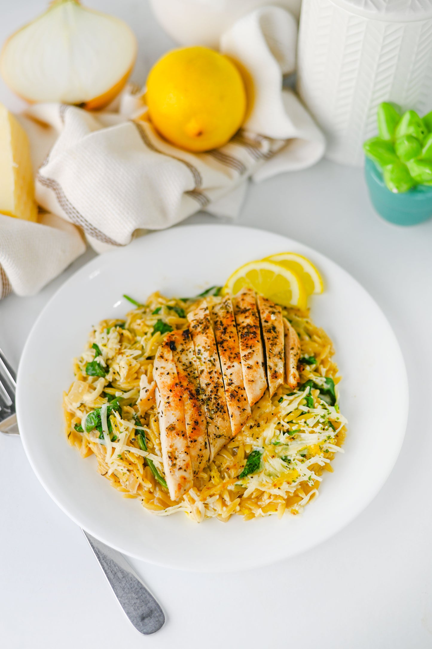 Lemon Chicken Orzo Set #3