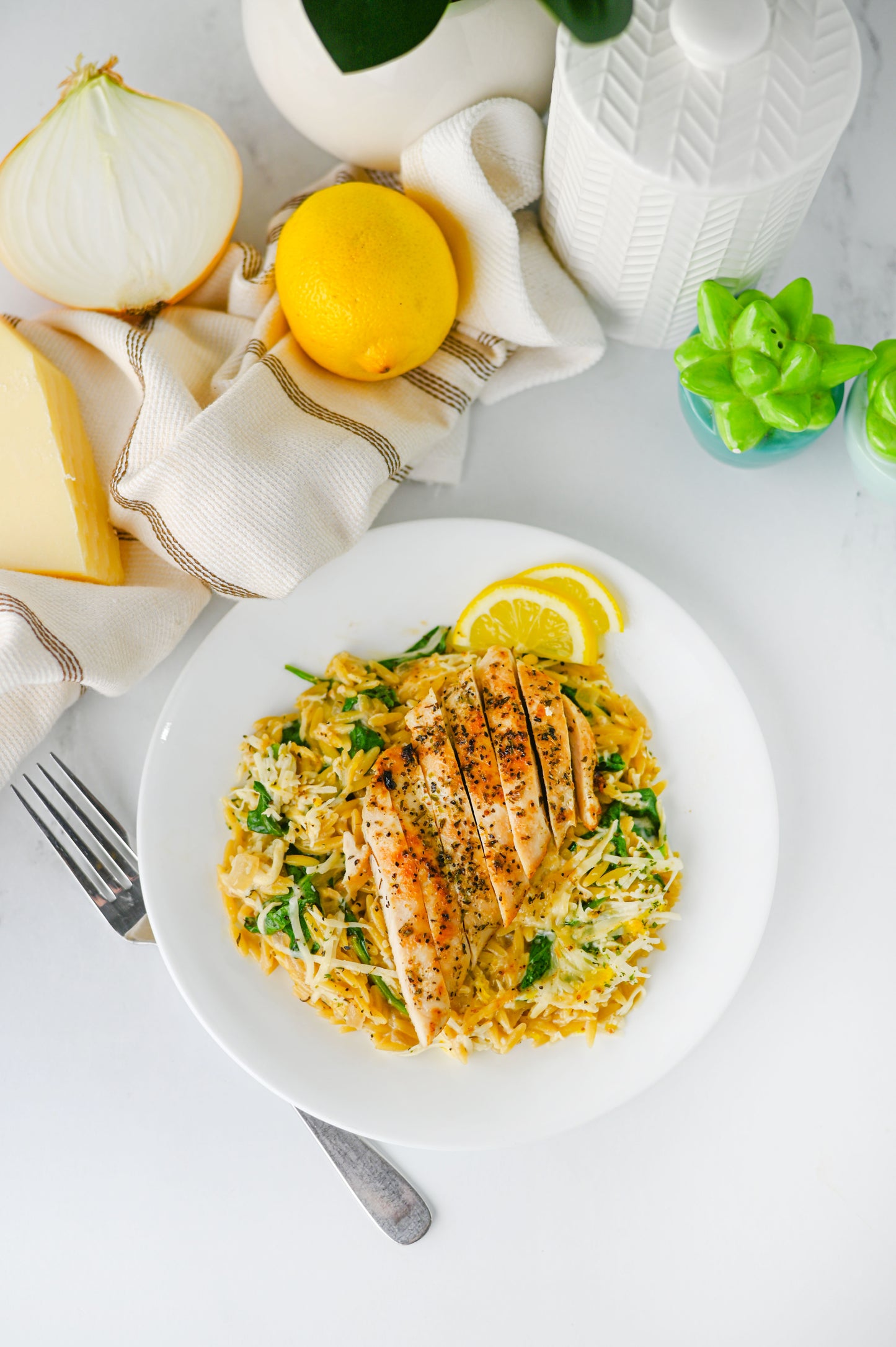 Lemon Chicken Orzo Set #3